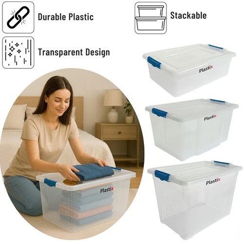 Reusable plastic storage box - plastic,