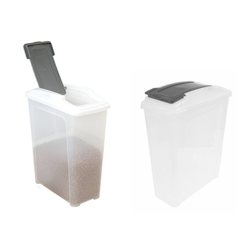 25l white plastic - 25l, waste