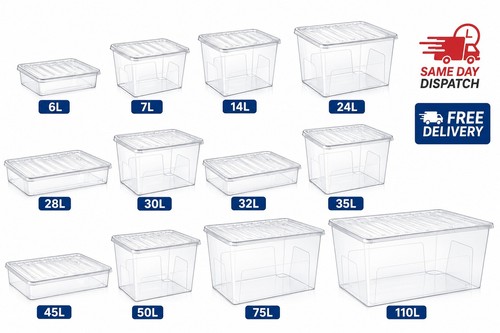 Plastic storage boxes - plastic,