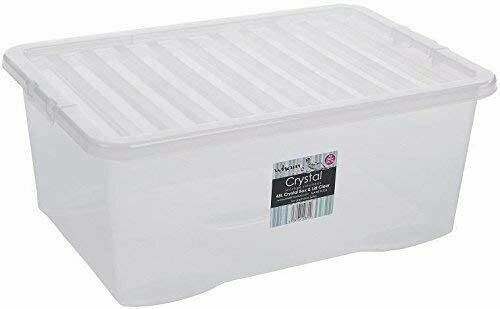 Set clear plastic - set, storage