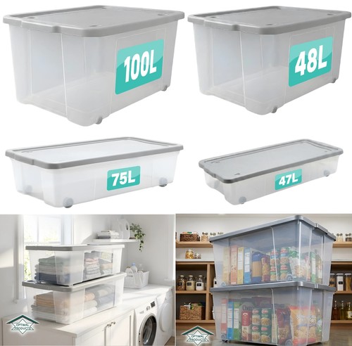 Clear plastic container - 2,