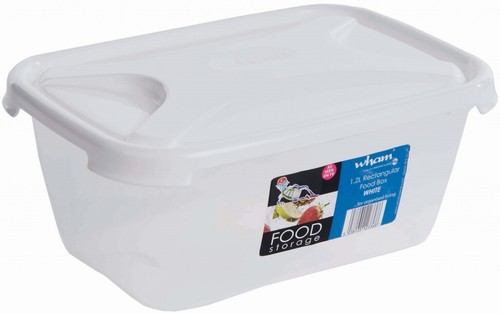 Plastic storage boxes with lid - plastic,