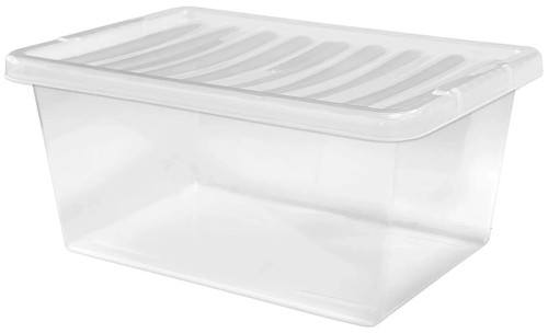 Litre clear plastic - 45, storage