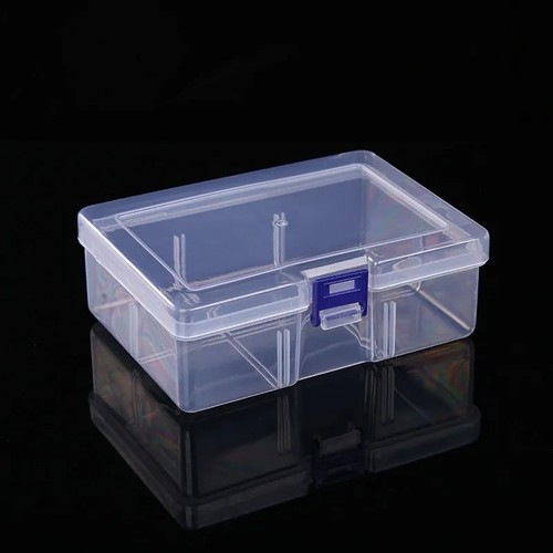 Storage boxes with lids - with, clear
