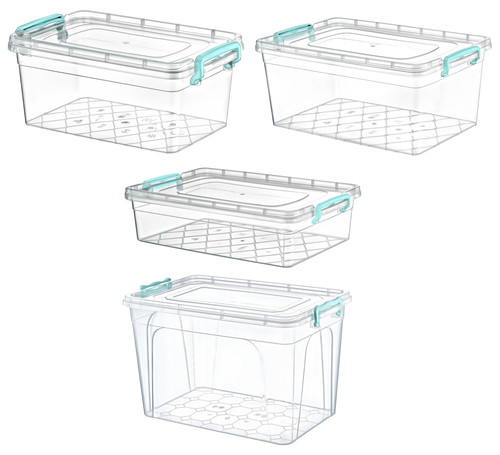 Clear plastic containers - clear,