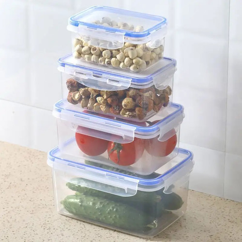 Clear storage box - storage, plastic
