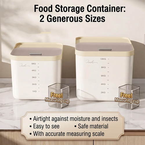 10kg rice dispenser - 5/10kg,