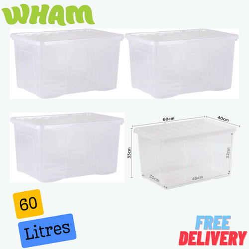60l crystal clear large - clear,