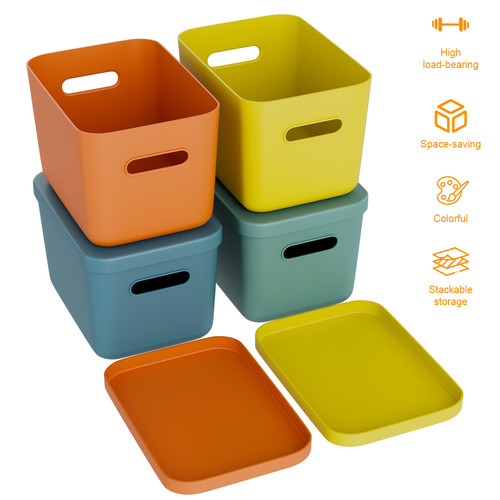 4pcs colorful storage box - colorful,