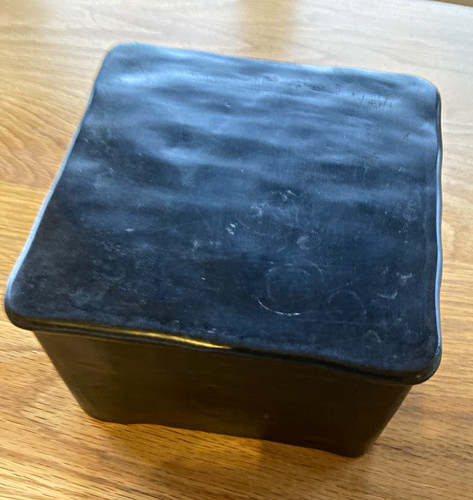 Zara home black resin - home,