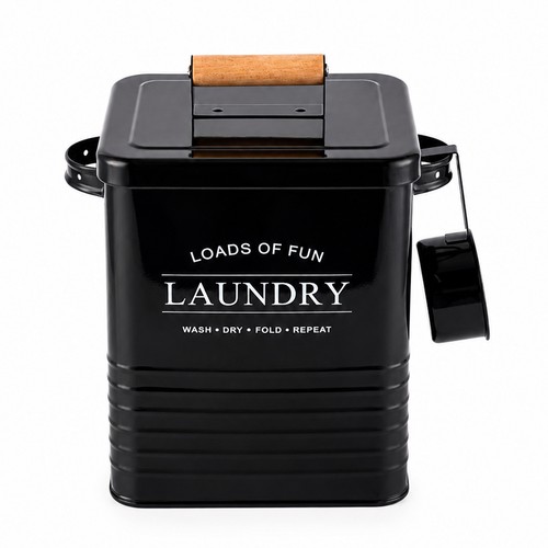 Washing powder storage tin - washing,