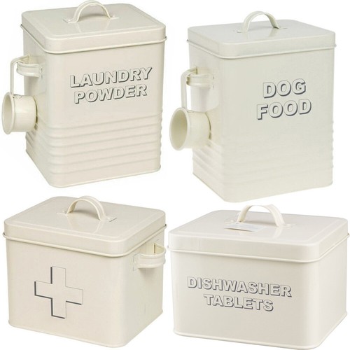 New storage tin box jar - new,