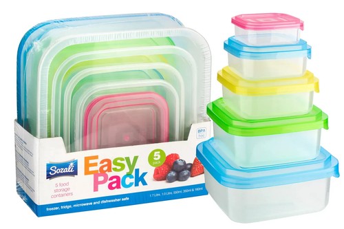 Premium stackable food storage - food,