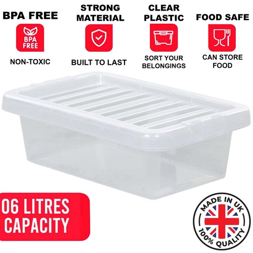 Plastic storage box boxes - 6l,