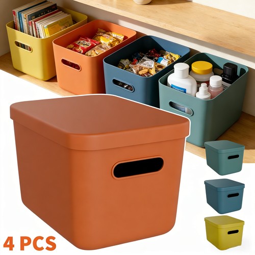 4pcs colorful storage box - colorful,